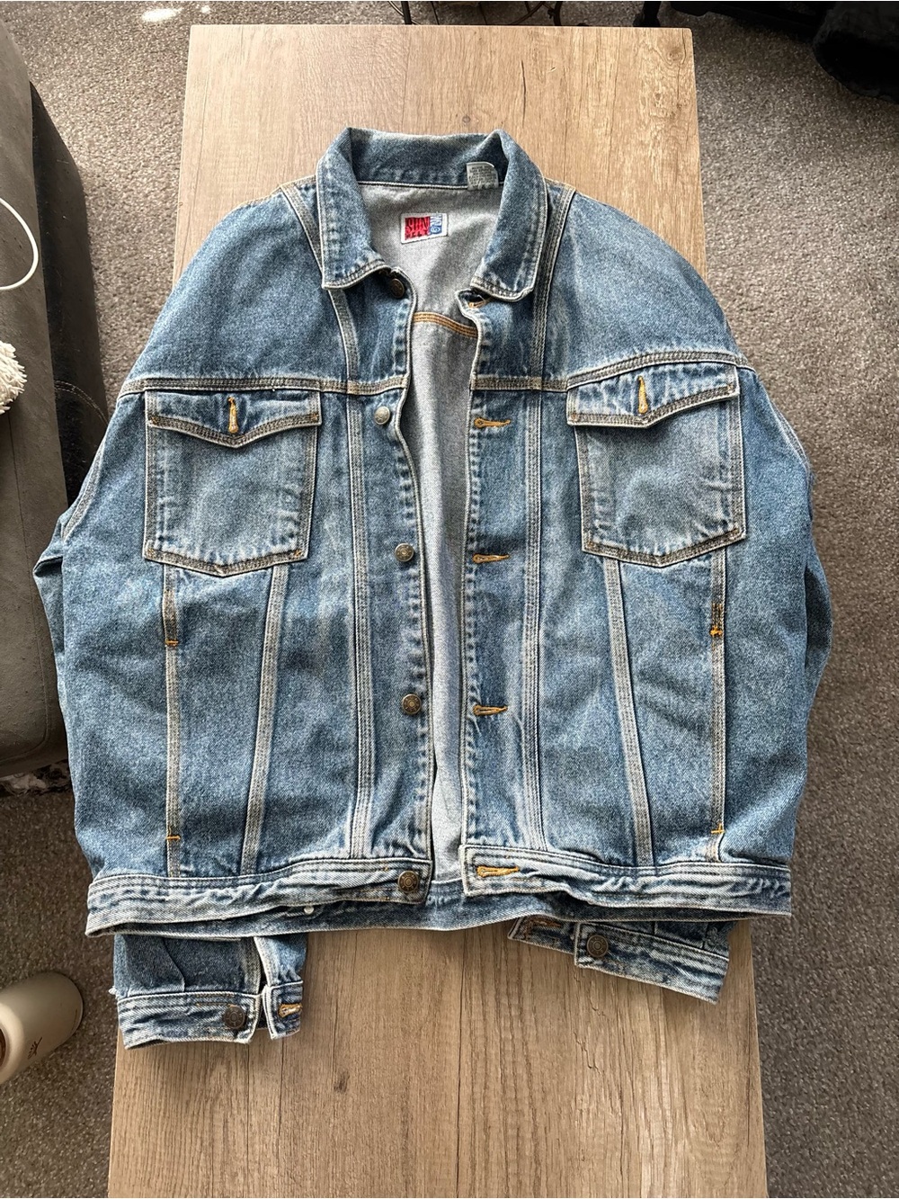 Sunbelt Light Blue Denim Jacket - Button Front Trucker